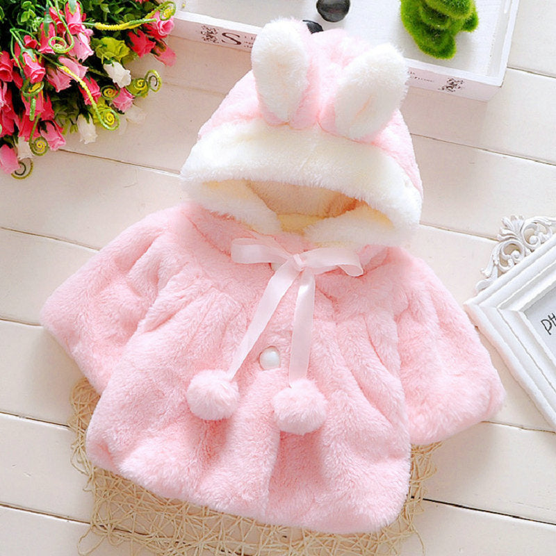 Winter Children's Dress Cloak Women